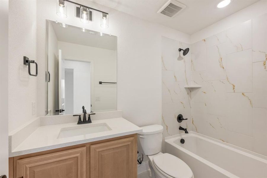 Furnished interior view inside a new home in Georgetown at Kings Fort 50s, Kaufman (Image 8).