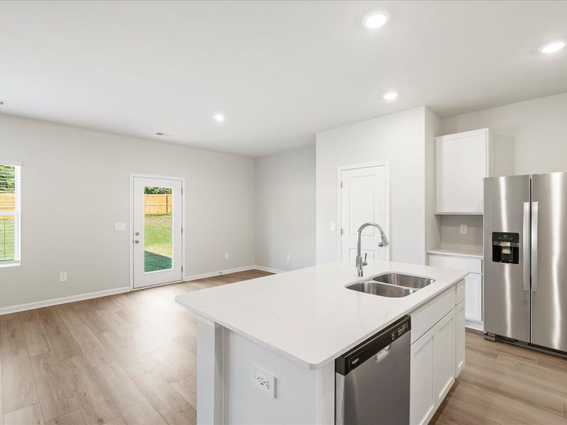 Furnished interior view inside a new home in Pleasant Brook, Piedmont (Image 6).
