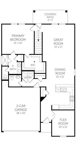 1st Floorplan – Representative Photo