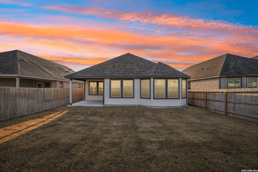 Exterior details and patio area of a home in Kallison Ranch, San Antonio (Image 19). Exterior details and patio area of a home in Kallison Ranch, San Antonio (Image 19).