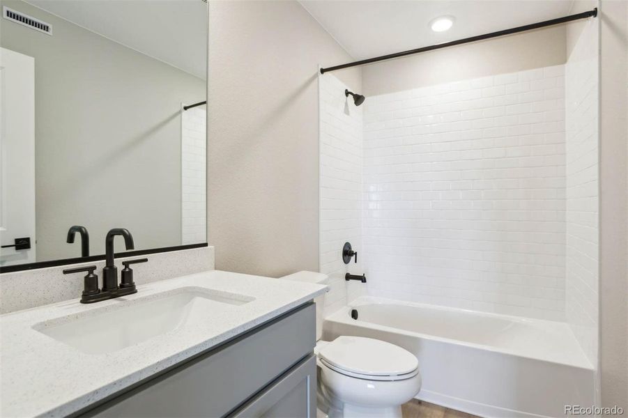 Furnished interior view inside a new home in Second Creek Farm, Commerce City (Image 3).