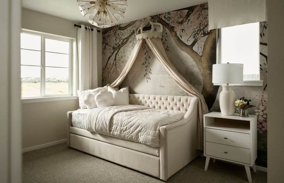 Representative furnished interior of a home built from the Arden by Pulte Homes in Cordovan, Longmont (Image 9).