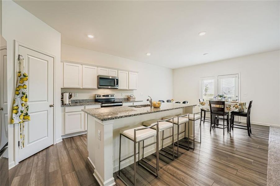 Furnished interior view inside a new home in , Villa Rica (Image 5). Furnished interior view inside a new home in , Villa Rica (Image 5).