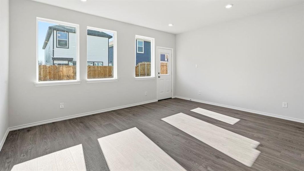 Spacious, unfurnished interior of a new home in Arbor Trails South, Princeton (Image 23).