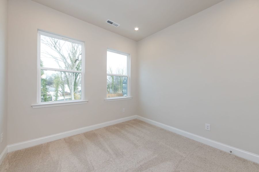 Spacious, unfurnished interior of a new home in Archer Row, Charlotte (Image 41). Spacious, unfurnished interior of a new home in Archer Row, Charlotte (Image 41).