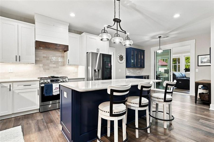 Furnished interior view inside a new home in , Canton (Image 12).