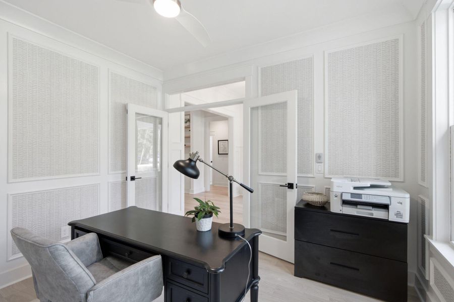 Furnished interior view inside a new home in , Mount Pleasant (Image 54).