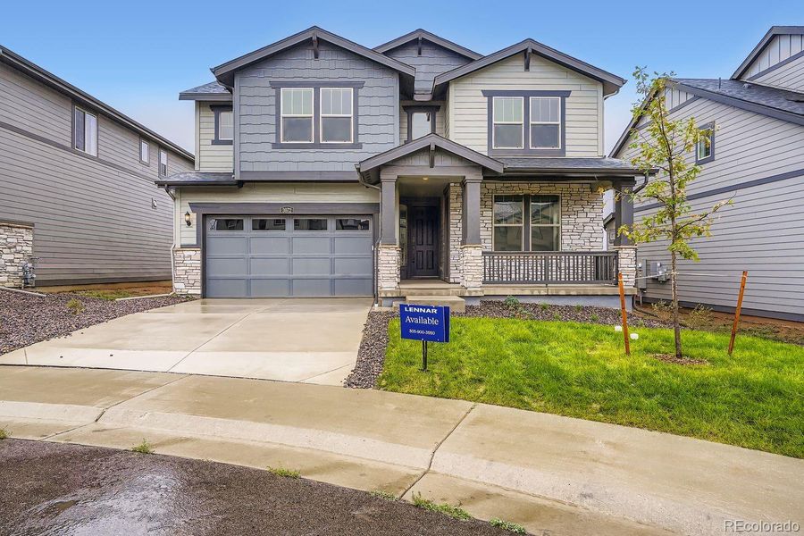 Exterior details and patio area of a home in Red Rocks Ranch: The Monarch Collection, Morrison (Image 1). Exterior details and patio area of a home in Red Rocks Ranch: The Monarch Collection, Morrison (Image 1).