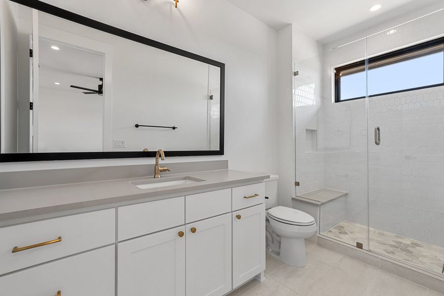 Furnished interior view inside a new home in Milky Way at River Place, Austin (Image 15).