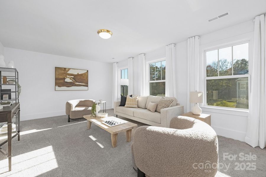 Furnished interior view inside a new home in , Monroe (Image 16). Furnished interior view inside a new home in , Monroe (Image 16).