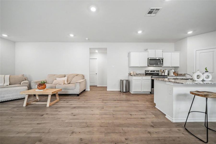 Furnished interior view inside a new home in , Crandall (Image 6).