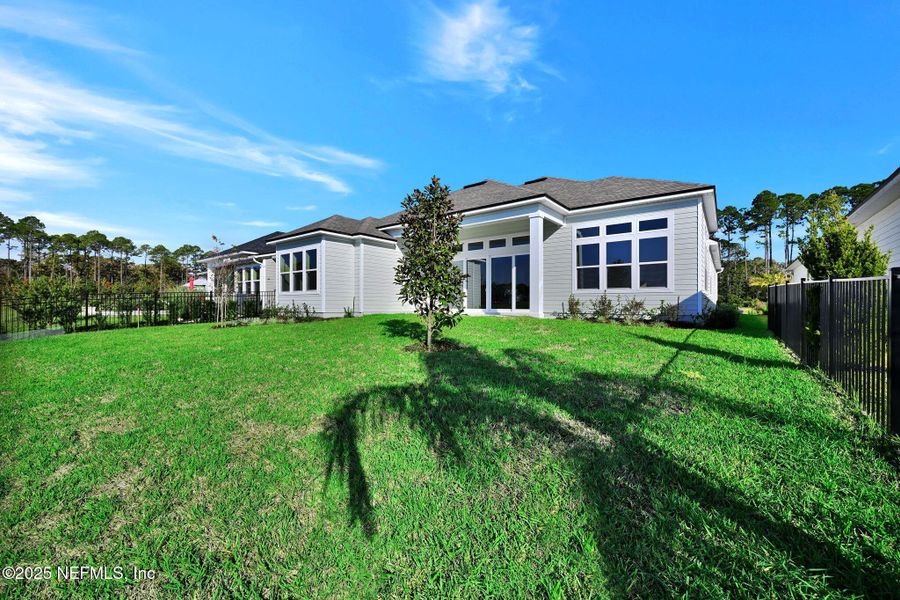 Exterior details and patio area of a home in Amelia National Country Club, Fernandina Beach (Image 25). Exterior details and patio area of a home in Amelia National Country Club, Fernandina Beach (Image 25).