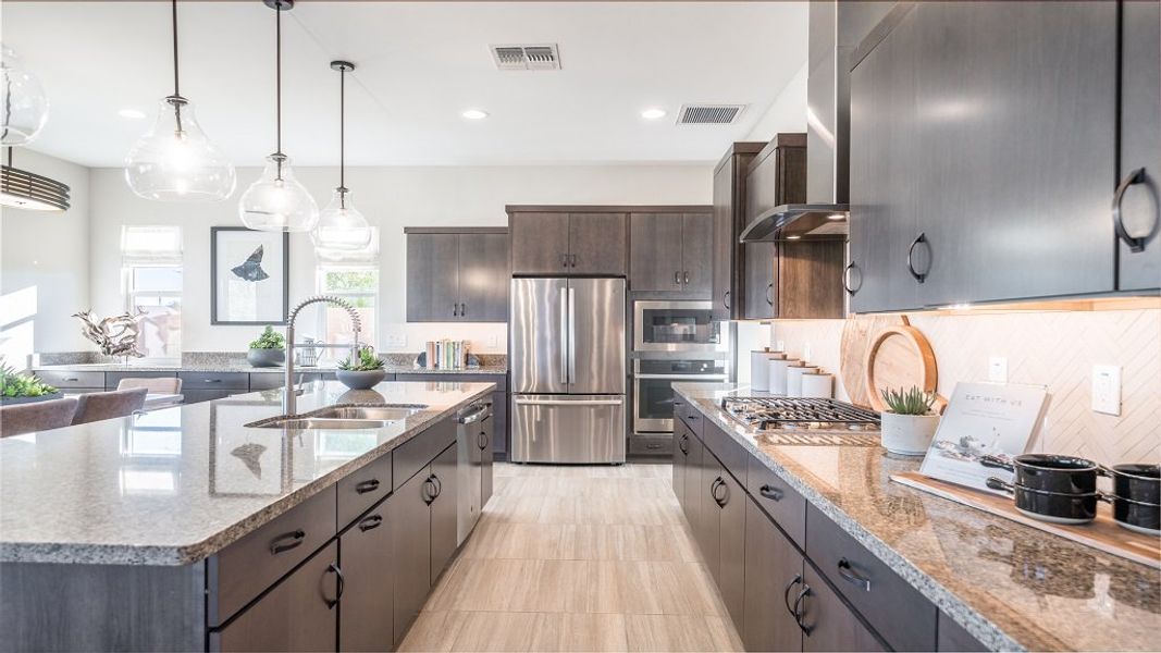 Furnished interior view inside a new home in Estrella, Goodyear (Image 15).