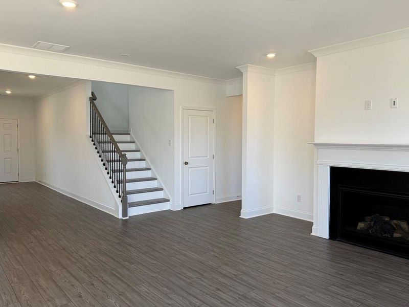 Spacious, unfurnished interior of a new home in Bennett Farm, Loganville (Image 11). Spacious, unfurnished interior of a new home in Bennett Farm, Loganville (Image 11).