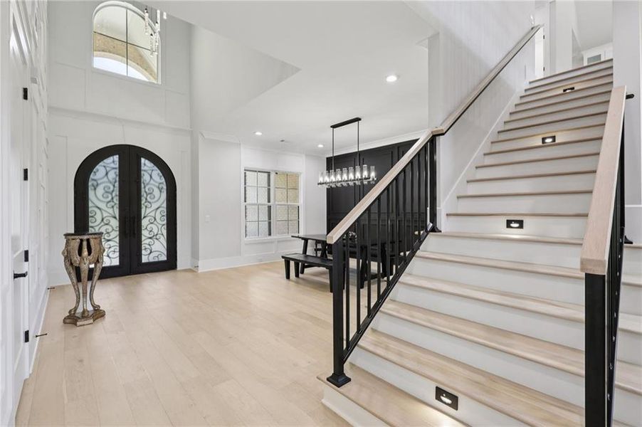 Furnished interior view inside a new home in , Hoschton (Image 45). Furnished interior view inside a new home in , Hoschton (Image 45).