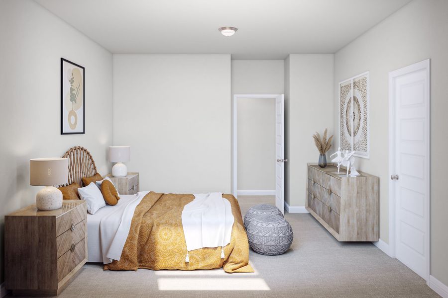 Representative furnished interior of a home built from the Longspur by Tri Pointe Homes in Clopton Farms, Montgomery (Image 18). Representative furnished interior of a home built from the Longspur by Tri Pointe Homes in Clopton Farms, Montgomery (Image 18).