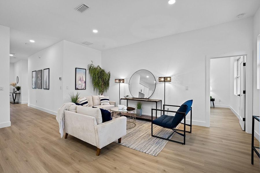 Furnished interior view inside a new home in , Vero Beach (Image 28).