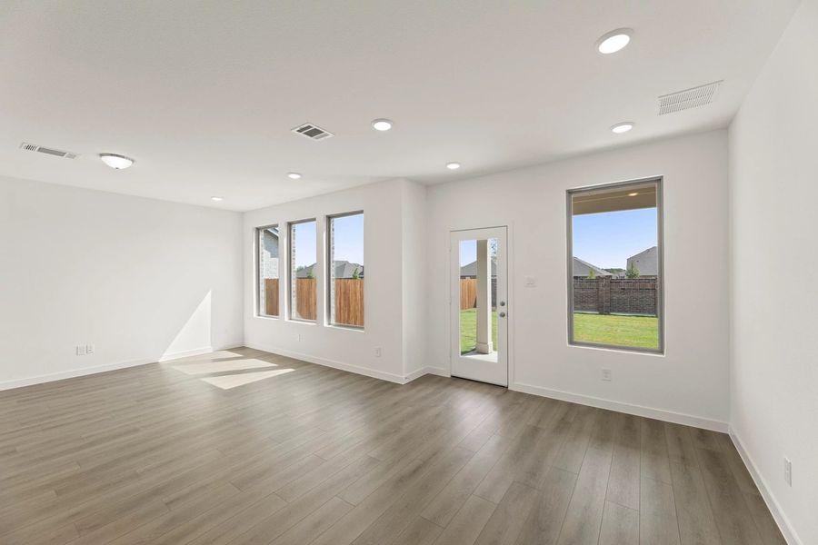 Open Living-Dining Room