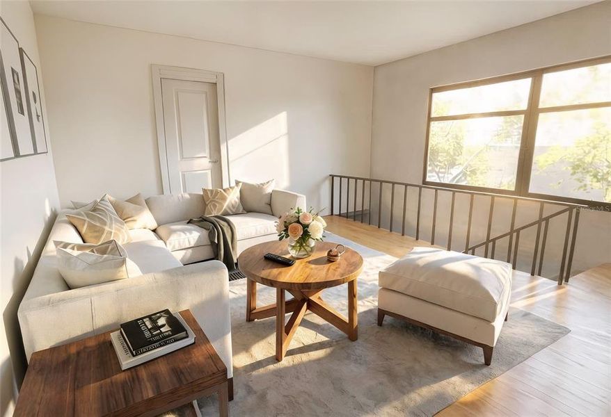 Furnished interior view inside a new home in , Tampa (Image 6).