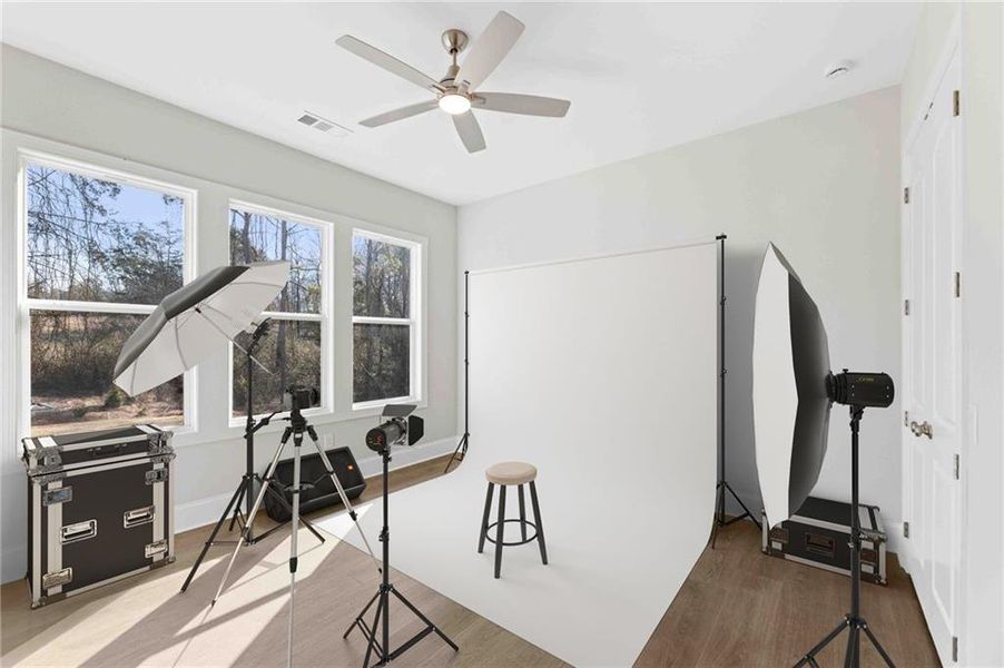 Furnished interior view inside a new home in Ashbury Commons, Powder Springs (Image 10).