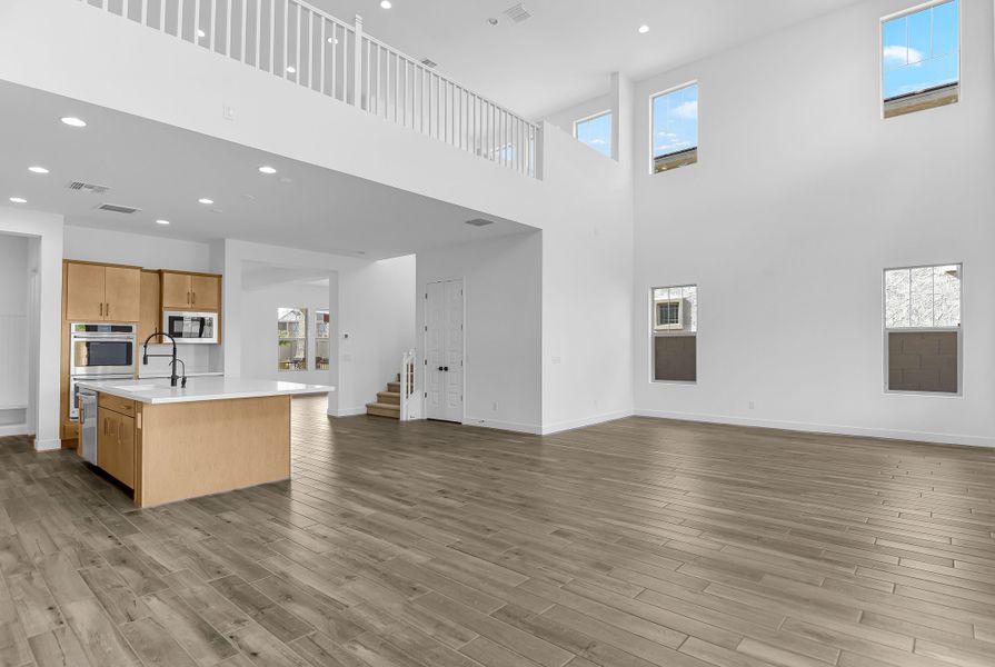 Furnished interior view inside a new home in Stonehaven, Glendale (Image 17). Furnished interior view inside a new home in Stonehaven, Glendale (Image 17).