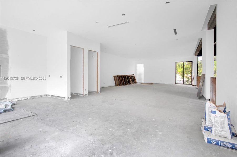 In-progress construction of a new home in , Miami, FL (Image 16).