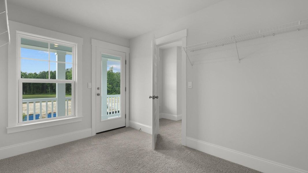 Spacious, unfurnished interior of a new home in Sheep Island, Summerville (Image 27). Spacious, unfurnished interior of a new home in Sheep Island, Summerville (Image 27).