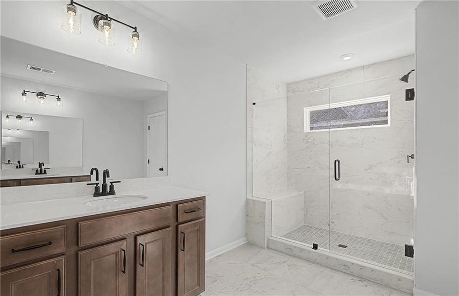 Furnished interior view inside a new home in Adler Springs, Powder Springs (Image 4).