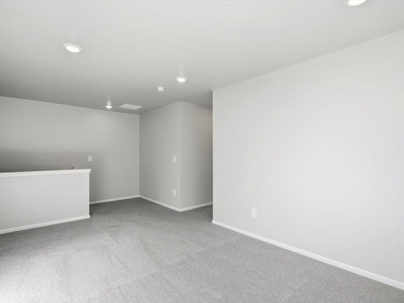 Spacious, unfurnished interior of a new home in York Station, Thornton (Image 12). Spacious, unfurnished interior of a new home in York Station, Thornton (Image 12).