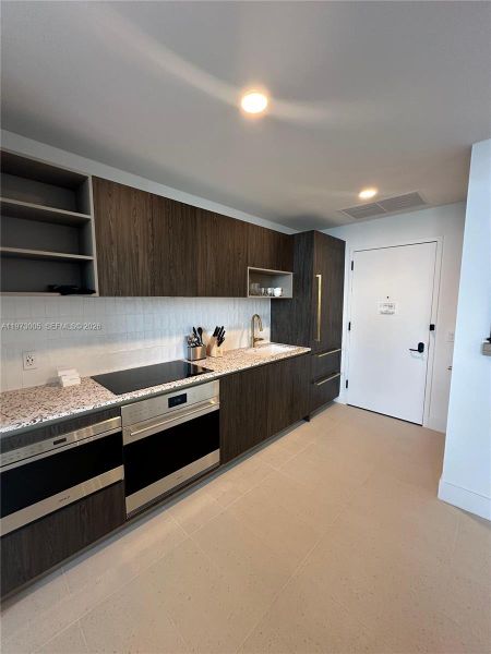 Furnished interior view inside a new home in , Miami (Image 10).