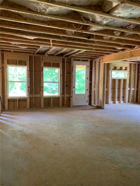 In-progress construction of a new home in , Emerson, GA (Image 9).