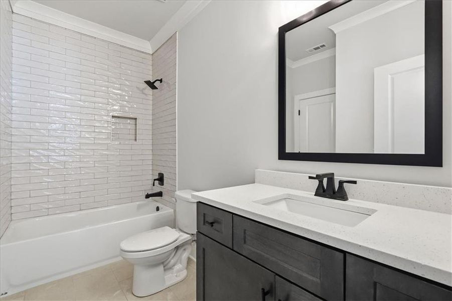 Furnished interior view inside a new home in , Lawrenceville (Image 13).