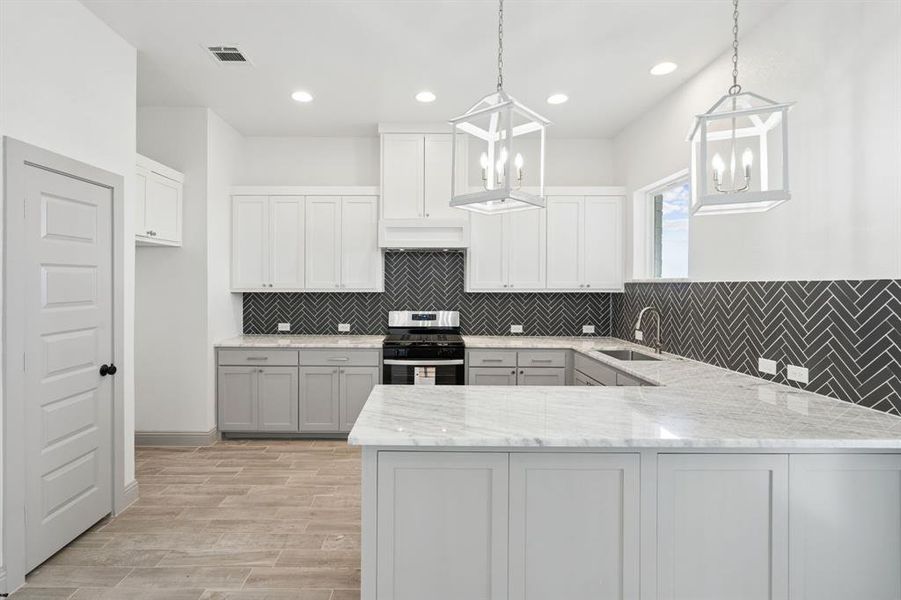 Furnished interior view inside a new home in Hills of Lake Country, Fort Worth (Image 13).