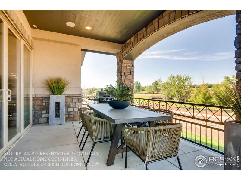 Furnished interior view inside a new home in , Broomfield (Image 23).