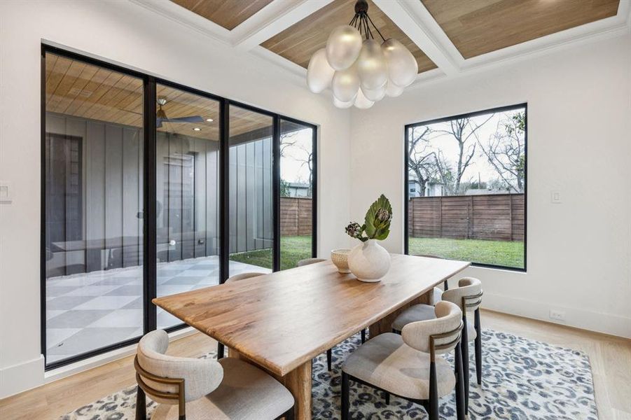 Furnished interior view inside a new home in , Dallas (Image 6).