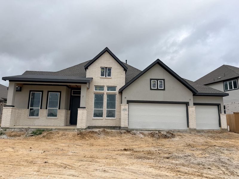 In-progress construction of a new home in Wildrye 45', Waller, TX (Image 10).