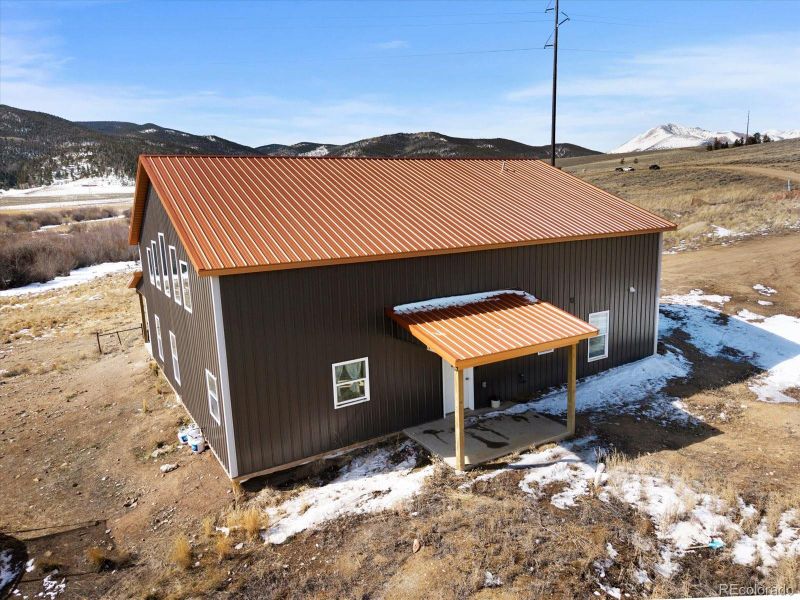 In-progress construction of a new home in , Poncha Springs, CO (Image 38).