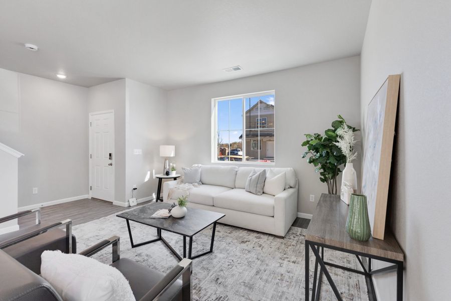 Furnished interior view inside a new home in Spring Valley, Greenwood Village (Image 11).