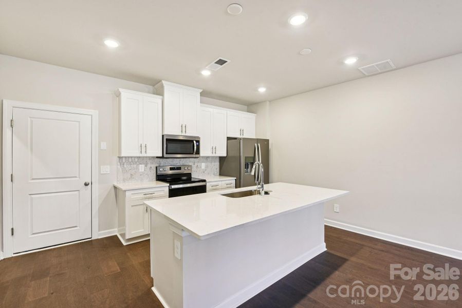 Photo is not of the actual home, but is an inspirational photo of builder’s model home and may depict options, furnishings, and/or decorator features that are not included