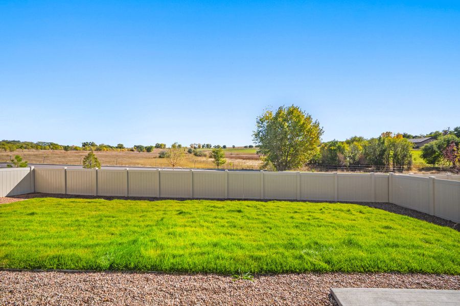 Exterior details and patio area of a home in Aspen Ranch, Fountain (Image 23).