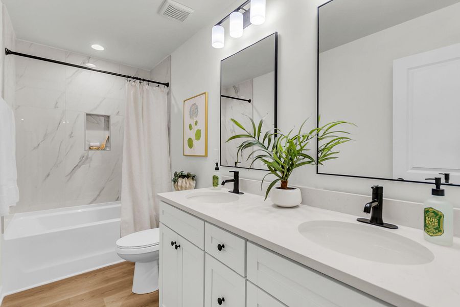 Furnished interior view inside a new home in , Hanahan (Image 11). Furnished interior view inside a new home in , Hanahan (Image 11).