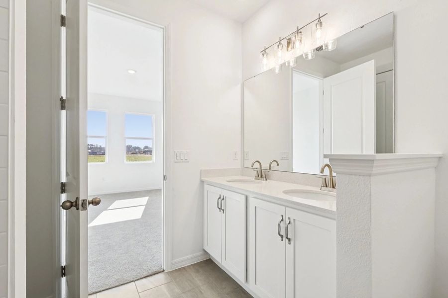 Furnished interior view inside a new home in Tyson Reserve, St. Cloud (Image 10). Furnished interior view inside a new home in Tyson Reserve, St. Cloud (Image 10).