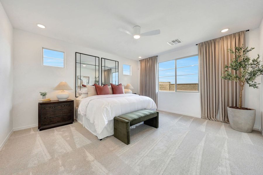Representative furnished interior of a home built from the Mercury by Mattamy Homes in Las Ventanas, Goodyear (Image 13).