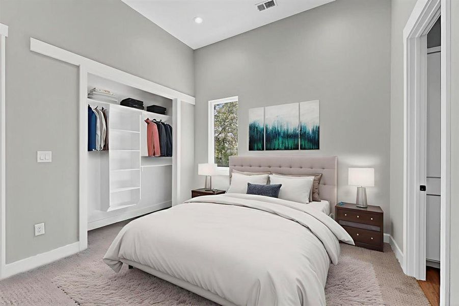 Furnished interior view inside a new home in , Kemp (Image 24). Furnished interior view inside a new home in , Kemp (Image 24).