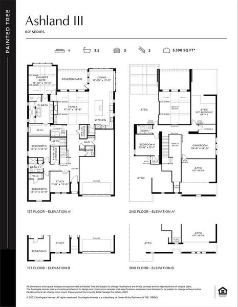 Whether you are entertaining a crowd or hosting a cozy family get togehter, our Ashland II plan does it all!