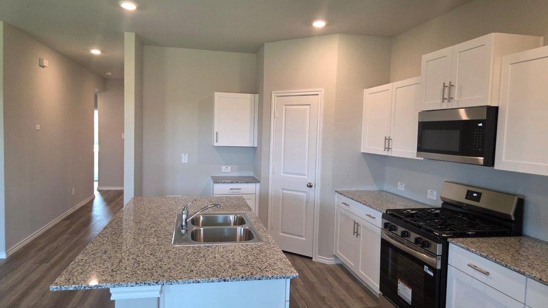 Furnished interior view inside a new home in Rosewood at Beltmill, Fort Worth (Image 5).