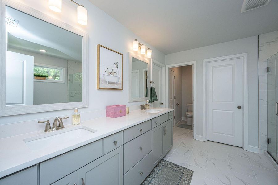 Furnished interior view inside a new home in Sea Island Preserve, Johns Island (Image 42). Furnished interior view inside a new home in Sea Island Preserve, Johns Island (Image 42).