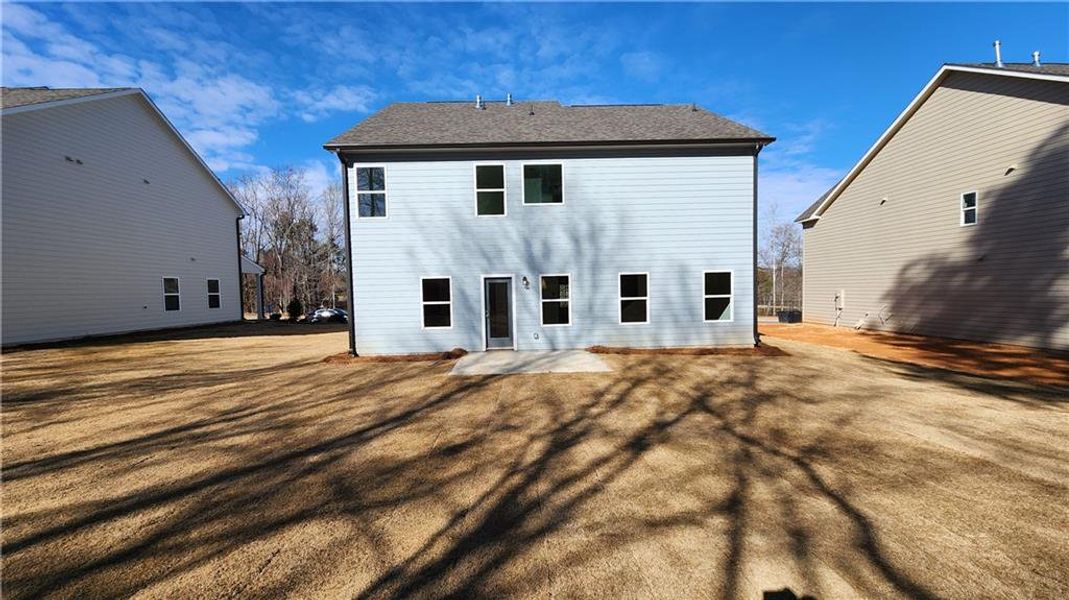 Exterior details and patio area of a home in The Estates at Casteel, Bethlehem (Image 4). Exterior details and patio area of a home in The Estates at Casteel, Bethlehem (Image 4).