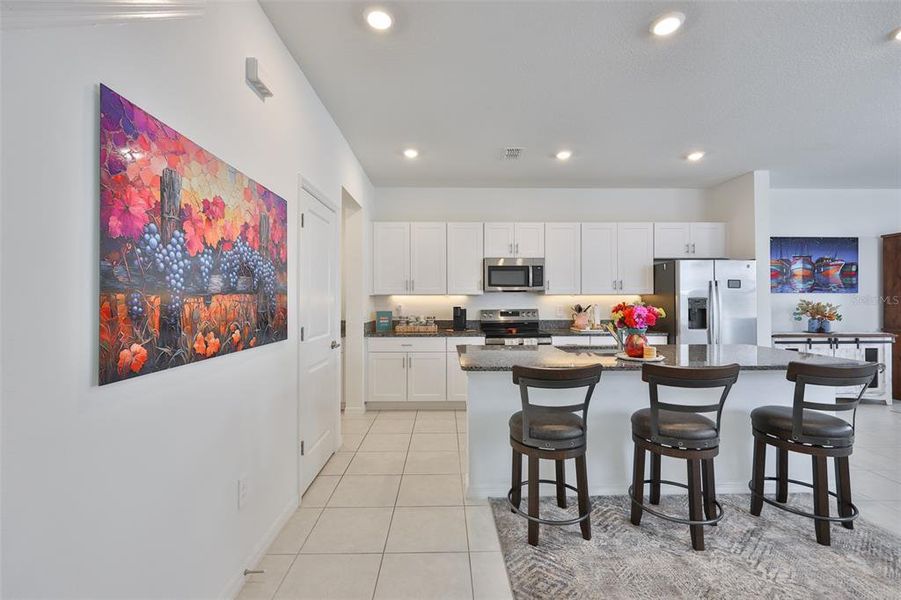Furnished interior view inside a new home in , Tampa (Image 18).