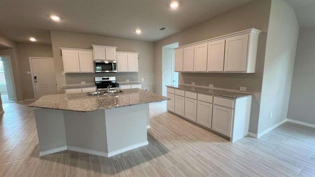 Furnished interior view inside a new home in Rosewood at Beltmill, Fort Worth (Image 6). Furnished interior view inside a new home in Rosewood at Beltmill, Fort Worth (Image 6).